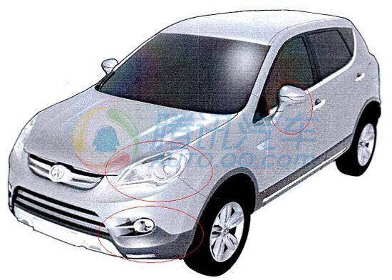 江淮BSUV实车模型曝光