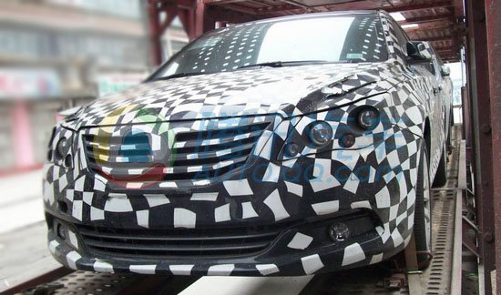 荣威换代750谍照详解 内饰设计首曝