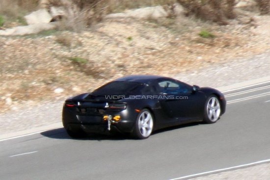 迈凯轮MP4-12C敞篷曝光  锁定法拉利458敞篷