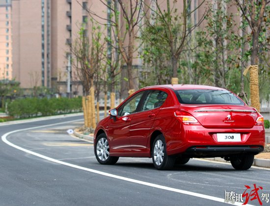 腾讯抢先试驾东风标致308 雄狮的新装