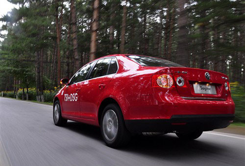 采用7速DSG变速箱 试驾大众速腾1.4TSI