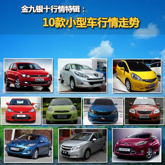 金九银十行情特辑:10款小型车行情走势